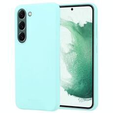 Per Samsung Galaxy S23 5G Custodia morbida in TPU liquido GOOSPERY SOFT FEELING (verde menta)