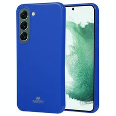 Custodia per telefono in TPU antiurto per Samsung Galaxy S23 5G GOOSPERY PEARL JELLY (blu)