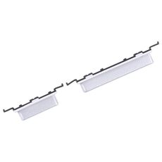 Per Samsung Galaxy Tab A 10.1 2019 SM-T510 Pulsante di accensione originale + Pulsante di controllo del volume (argento)