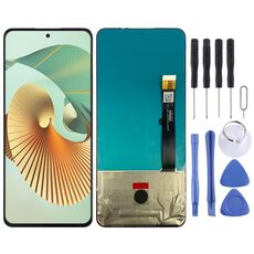 Schermo LCD in materiale AMOLED per ZTE Axon 30 Pro 5G A2022 con digitalizzatore assemblaggio completo (nero)