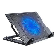 Base di raffreddamento per laptop regolabile in altezza a 5 marce USB NB339