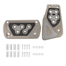CARFU AC-529A Pedale del freno della trasmissione automatica manuale New Energy per auto (grigio)