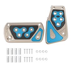CARFU AC-529A Pedale del freno della trasmissione automatica manuale della nuova energia dell'automobile (blu)