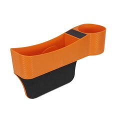CARFU AC-2294 Car Seat Gap Scatola portaoggetti multifunzione (arancione)