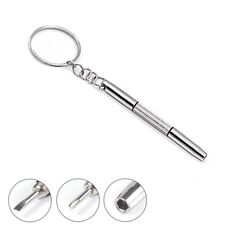 20pcs 3 in 1 Mini cacciavite per la riparazione dell'orologio Cacciavite multifunzionale per la riparazione degli occhiali (manico in plastica)