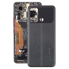 Per Xiaomi Poco C55 Coperchio posteriore batteria originale (nero)