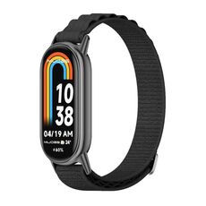Per cinturino in nylon traspirante Xiaomi Mi Band 8 Mijobs (nero)