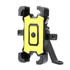 Staffa di navigazione antiurto per bicicletta da bicicletta per bici elettrica, colore: giallo per specchietto retrovisore