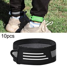 10 pezzi cintura per pantaloni da mountain bike pantaloni da ciclismo leggings cravatta (consegna colore casuale)
