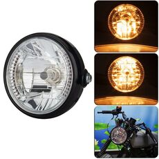 Anello angelo faro LED da 7 pollici per moto con funzione di sterzo (senza staffa)