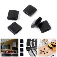 20 pezzi Paraurti in gomma per friggitrice ad aria Vassoio per friggitrice ad aria in gomma Sostituire gli accessori delle parti