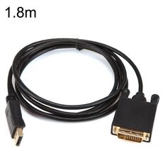 DP31 Cavo adattatore 1080P DP a DVI HD da 1,8 m Spina placcata in oro