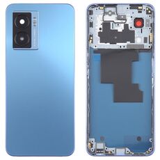 Per OPPO A57 Coperchio posteriore batteria originale con cornice centrale (blu)