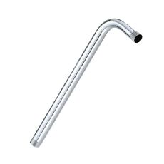 Gomito del tubo di uscita della doccia dell'acciaio inossidabile del tubo della doccia dell'asta dello spruzzo superiore, dimensioni: 49,5 cm