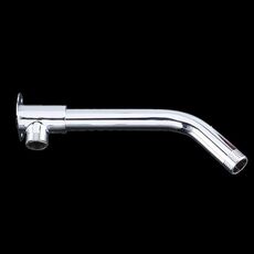 Con base Top Spray Rod Tubo doccia Tubo di uscita doccia in acciaio inossidabile Gomito, dimensioni: 20 cm