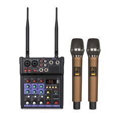 Mixer a 4 vie G4-M1 con dispositivo effetto microfono wireless Piccolo mixer Bluetooth per la registrazione di brani K