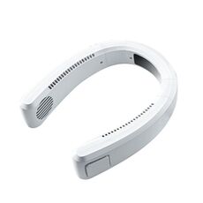 WT-F54 Vento da tutti i lati Batteria a lunga durata Raffreddamento a semiconduttore Ventilatore a collo sospeso (bianco)