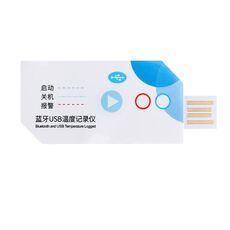 Temp012 Temperatura Bluetooth APP Collega il registratore di dati USB per il trasporto della catena del freddo del magazzino medico