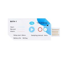 Temp013 Temperatura Umidità Bluetooth APP Collega il registratore di dati USB per il trasporto della catena del freddo del magazzino medico