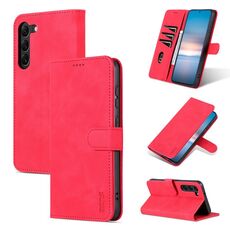 Per Samsung Galaxy S23 5G AZNS Skin Feel Calf Texture Custodia in pelle per cellulare (rosso)