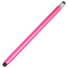 Testa in tessuto universale + stilo in silicone (rosa rossa)