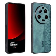 Custodia per telefono Xiaomi 13 Ultra AZNS 3D in rilievo (verde scuro)