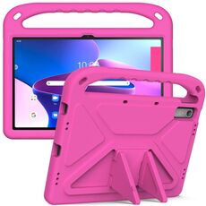 Per Lenovo Tab P11 Gen 2 11.5 Custodia per tablet antiurto EVA con supporto (rosa rossa)