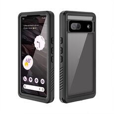 Per Google Pixel 7a RedPepper PC antiurto impermeabile + custodia protettiva in TPU (nero)