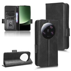 Per Xiaomi 13 Custodia in pelle con motivo a triangolo ultra simmetrico (nero)
