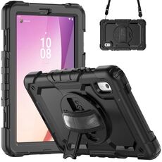 Custodia per tablet PC ibrido in silicone Lenovo Tab M9 con tracolla (nero)