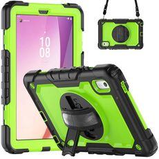 Custodia per tablet PC ibrido in silicone Lenovo Tab M9 con tracolla (PC giallo verde)