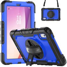 Custodia per tablet PC ibrido in silicone Lenovo Tab M9 con tracolla (B = PC blu)