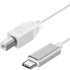 Cavo adattatore MIDI da USB-C / Type-C a USB-B da 3,3 piedi per laptop Samsung / Huawei / tastiera MIDI / registrazione interfaccia audio