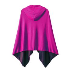 60 x 145 cm Mantello da spiaggia fresco e ad asciugatura rapida Immersioni con cappuccio Cambiare i vestiti Asciugamano assorbente (rosa rossa)
