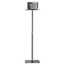 TY01 Staffa per proiettore Home Office Monitor Staffa senza punzonatura, stile: modello con vassoio telescopico da pavimento