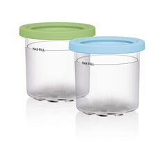 Per contenitori per gelati Ninja NC299AMZ NC300 con coperchi, speci: 2 tazze