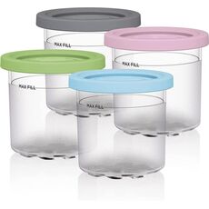 Per contenitori per gelati Ninja NC299AMZ NC300 con coperchi, speci: 4 tazze