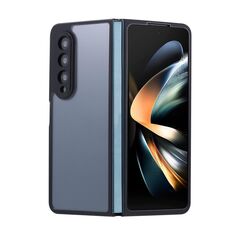 Custodia per telefono TPU + PC per Samsung Galaxy Z Fold4 5G Vili serie M (nera)