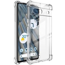 Per Google Pixel 7a custodia per telefono in TPU antiurto per airbag imak (trasparente)