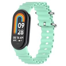 Per Xiaomi Mi Band 8 Ocean cinturino in silicone (colore blu mare)