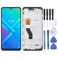 Schermo LCD originale per Wiko Y82 Digitizer Assemblaggio completo con cornice