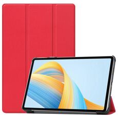 Per Honor Pad V8 3-Fold Custer Custodia in pelle per tablet (rosso)