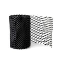 La protezione per grondaia in plastica impedisce a foglie o detriti di intasare pluviali e scarichi, larghezza x lunghezza: 18 cm x 8 m senza chiodi