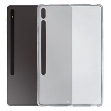 Custodia per tablet in TPU per Samsung Galaxy Tab S8 Plus / S7+ / S7 FE (trasparente satinato)