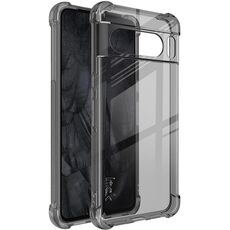 Per Google Pixel 8 Pro Custodia per telefono in TPU antiurto per airbag imak (nero trasparente)