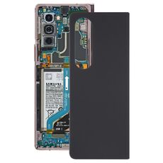 Cover posteriore batteria per Samsung Galaxy Z Fold4 SM-F936B con copriobiettivo fotocamera (nero)