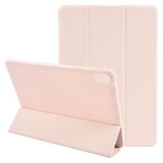 Custodia per tablet Huawei MatePad Air 11.5 GEBEI 3 pieghevoli Custodia antiurto per tablet in pelle (rosa)