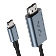 Cavo adattatore Yesido HM10 USB-C / Type-C a HDMI HD, lunghezza: 2 m