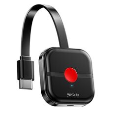 Ricevitore con schermo wireless Yesido TV10 HD, specifica: 5G+4K (nero)