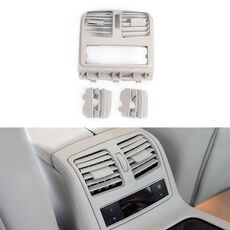 Per Mercedes-Benz CLS W218 Pannello di uscita dell'aria del condizionatore d'aria posteriore dell'auto 21883004547M91, stile: versione alta (grigio bianco)